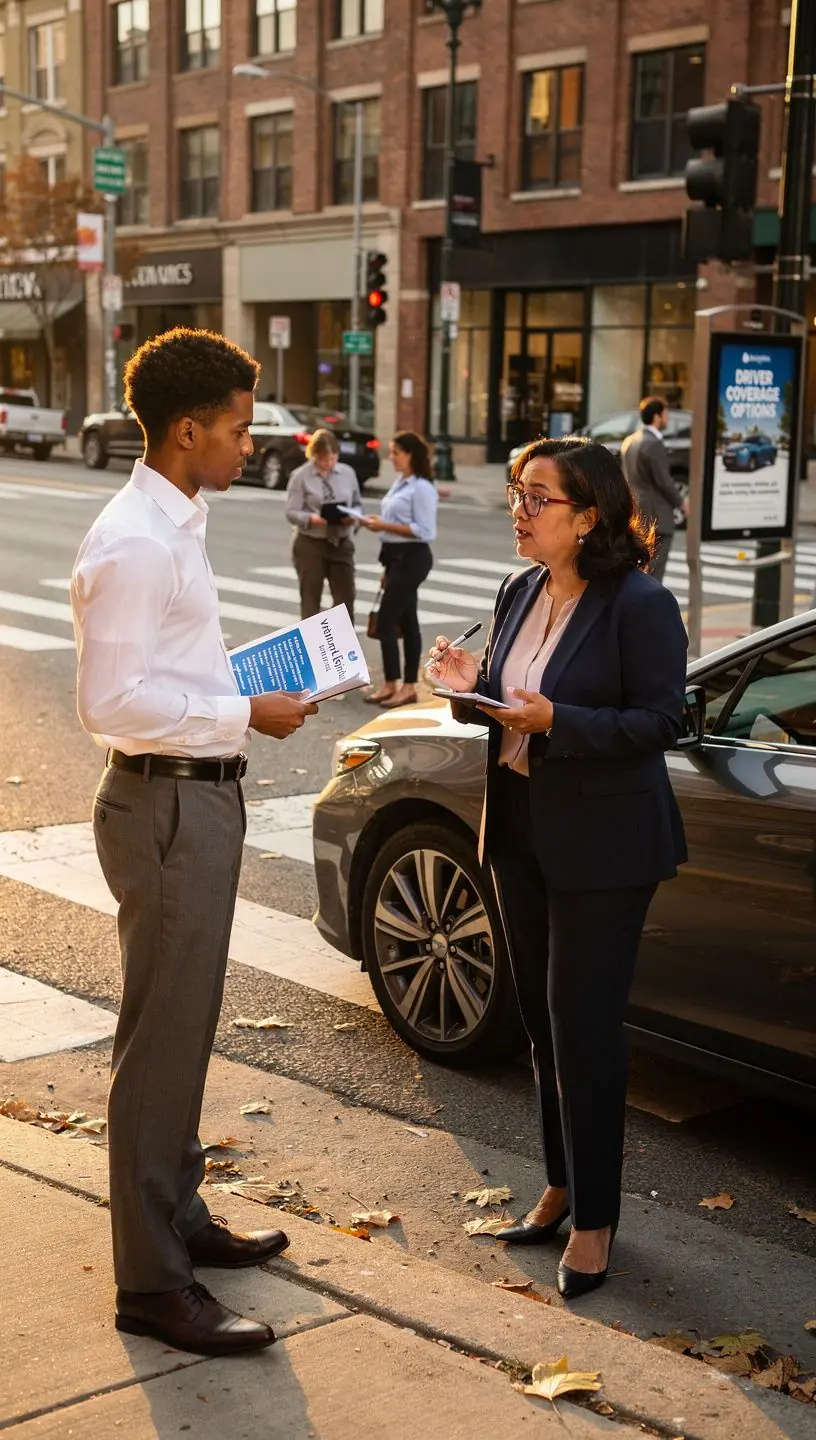 Rodzina podróżująca bezpiecznie dzięki ochronie ubezpieczeniowej.